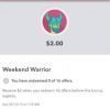 Ibotta Weekend Warrior $2 Bonus thru 5/12