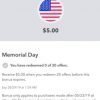 Ibotta $5 Memorial Day Bonus thru 5/28