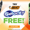 BIC Gel-ocity Pen FREEbate | Great for back to school!