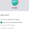 Ibotta July 2019 Teamwork Bonus LEVEL 2