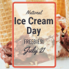 National Ice Cream Day 2019 | Freebies and Deals on Ice Cream on Sunday, July 21