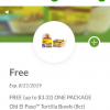 Publix: FREE Old El Paso Tortilla Bowls