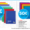 Staples School Supply Deals thru 7/20 | $5 off $25, $10 off $50 + supplies under $1