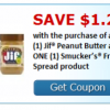 Coupons for Peanut Butter and Jelly – It Must Be Back to School Time!