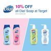 10% off all @Dial Soaps @Target #DialFamilyFavs #ad