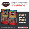 $2.25 cash back on Jack Links Jerky at Walmart