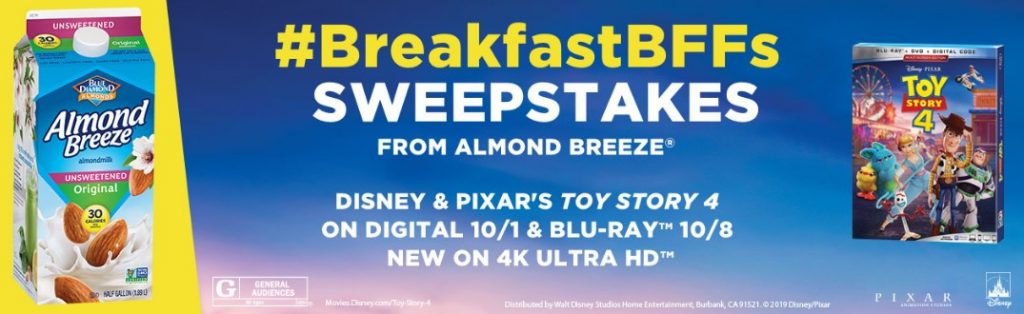 Enter the #BreakfastBFFs Sweepstakes for a trip to Disneyland! (ends 11/8)