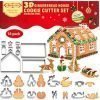 Gingerbread House 3D Cookie Cutter Set (18pc) – $7.49 shipped!