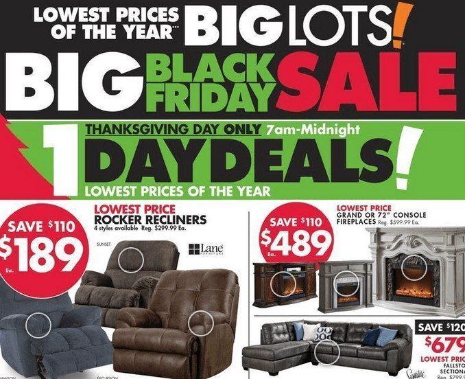 Big Lots Thanksgiving Day & Black Friday 2019 Ad OUT NOW Get Your