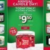 Bath and Body Works: All 3-Wick Candles just $9.50! (In store and online TODAY ONLY)