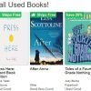 BetterWorldBooks: $5/$20 and $10/$35 on ALL USED BOOKS