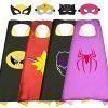 Amazon: 4 Pack Kids Superhero Capes w/Masks – $9.99 after coupon code!