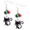 Cat Christmas Earrings $8.99