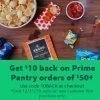Restock after the Holidays! Amazon Prime Pantry: Save up to 15% and get $10 Back on your First Order!