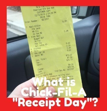 What is Chick-fil-a Receipt Day?