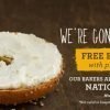 FREE Bagel from Einstein Bros on January 15th