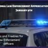 National Law Enforcement Appreciation Day Deals January 9, 2020