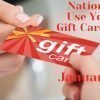 January 18: National USE YOUR GIFT CARD Day
