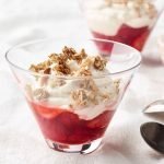 Diabetic-friendly, ADA-approved, No Bake Cheesecake in a Glass