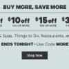 Groupon: Extra $5-$30 off TODAY ONLY