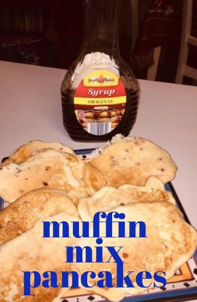 muffin mix pancakes