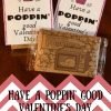💗 “Have a Poppin’ Good Valentine’s Day” | Easy Last Minute Printable Popcorn Valentine!