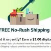Amazon Raises “No-Rush” Shipping Reward to $3.00!