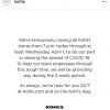 Kohl’s Stores Closing Until at Least April 1st