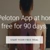 Peloton Offers FREE 90 Day Trial of At Home Workout App
