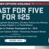 Macaroni Grill Feast for Five just $25 DELIVERED!