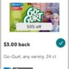 Ibotta: 50% off Yoplait GoGurt and Oui at Walmart in-store or grocery pickup
