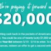 Ibotta $20,000 Sweepstakes | 20 Winners get $1K just for using the app!