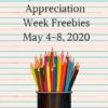 Teacher Appreciation Freebies and Discounts May 2020