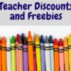 Online Shopping Discounts and Freebies for TEACHERS *Updated for 2021/2022*