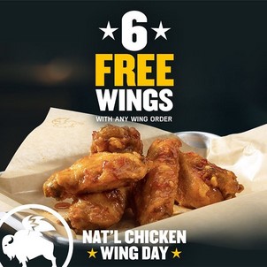 Wild Wings: Wings with Purchase 7/29