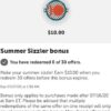 Ibotta: New $10 Summer Sizzler Bonus thru 7/26
