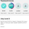Ibotta July 2020 Teamwork Bonus Level 2