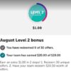 Ibotta August 2020 Teamwork Bonus Level 2