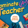 Nominate a Teacher for a FREE FitCrunch Snack Pack