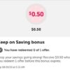 Ibotta “Keep on Saving” Bonus