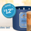 TODAY 8/13: Bath & Body Works Candles $11.95 (reg $24.50!)