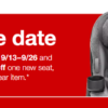 Target: Trade in a Car Seat for 20% off Other Baby Gear NOW