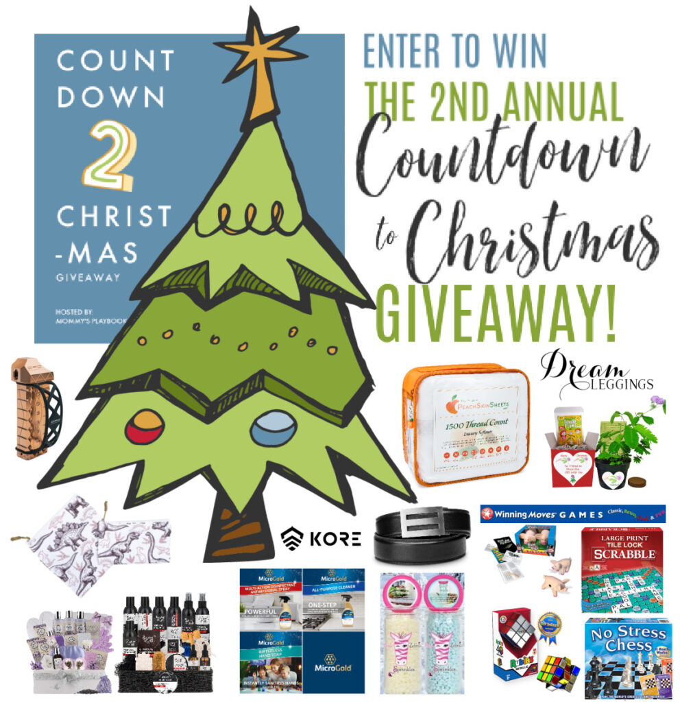 Countdown to Christmas Giveaway – ONE Winner Gets it ALL! (Over $600 in prizes!) Ends 12/24