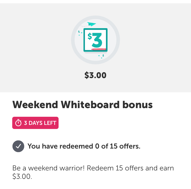 Ibotta Weekend Warrior $3 Bonus through 7/18