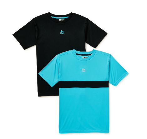 RBX Boys’ Neon Performance T-Shirts, 2-Pack, just $7.00!