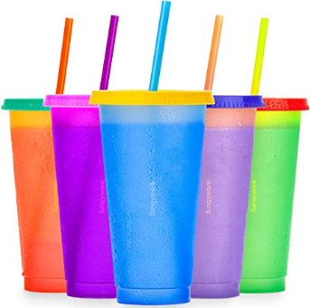 5 Reusable Color-Changing Tumblers under Ten Bucks!