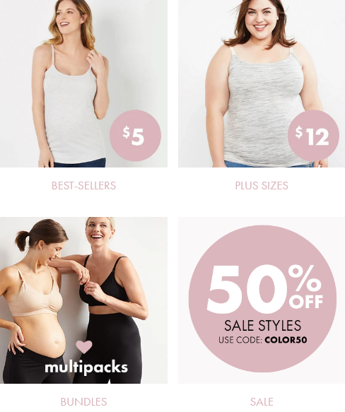 Motherhood Maternity: FREE Shipping and 50% off Sale