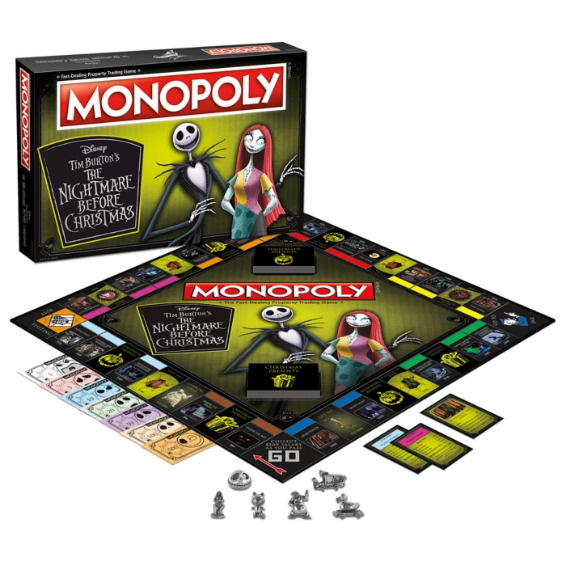 This is Halloween: Nightmare Before Christmas Collector’s Edition Monopoly Game