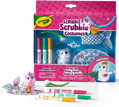Crayola Scribble Scrubbie Mermaid Playset – $4 off!