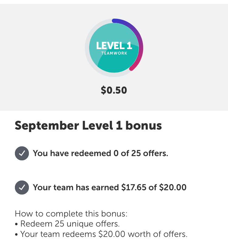 Ibotta September Teamwork | Teamwork Bonuses END this month